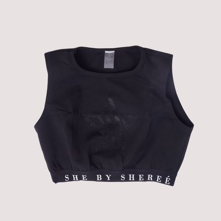Black Swan Crop Top