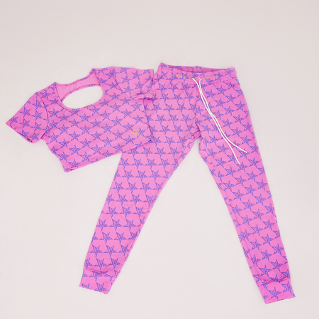 Solar Pink Bra Top