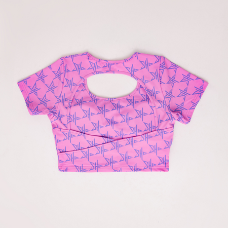 Solar Pink Bra Top