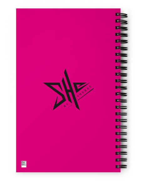 SHE Can Notebook - Pink