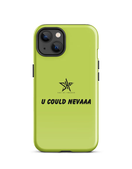 U COULD NEVAAA iPhone Case - Lime Green
