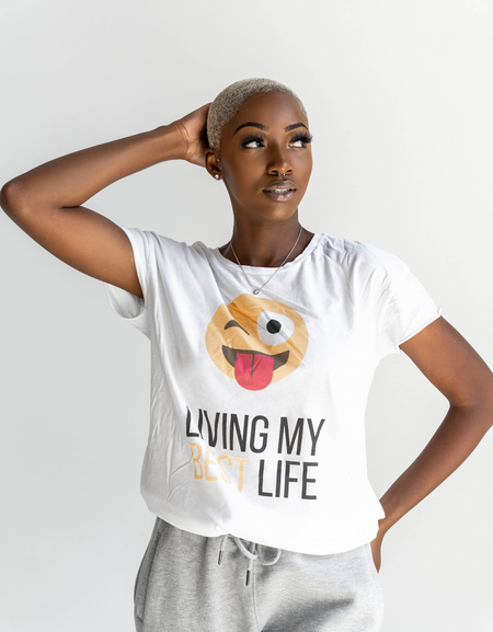 Living My Best Life Tee