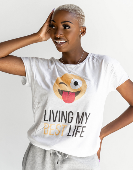 Living My Best Life Tee