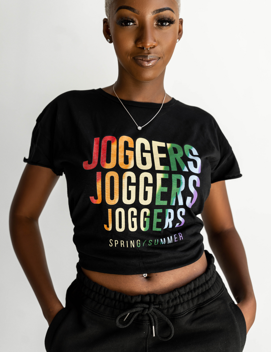 Joggers in summer shop