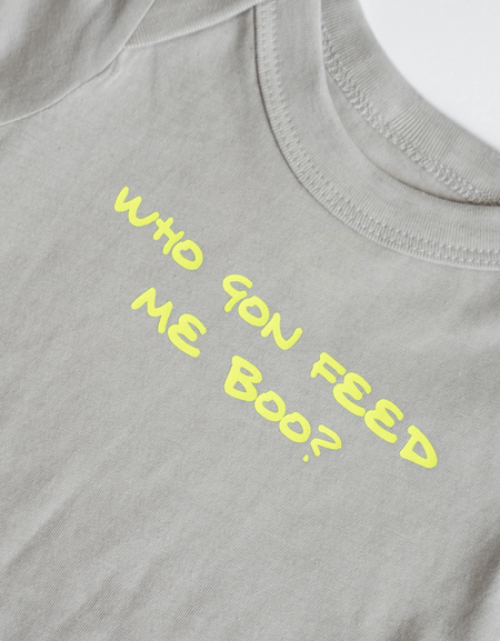 Who Gon Feed Me Boo Onesie