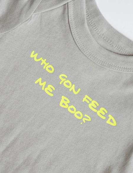Who Gon Feed Me Boo Onesie