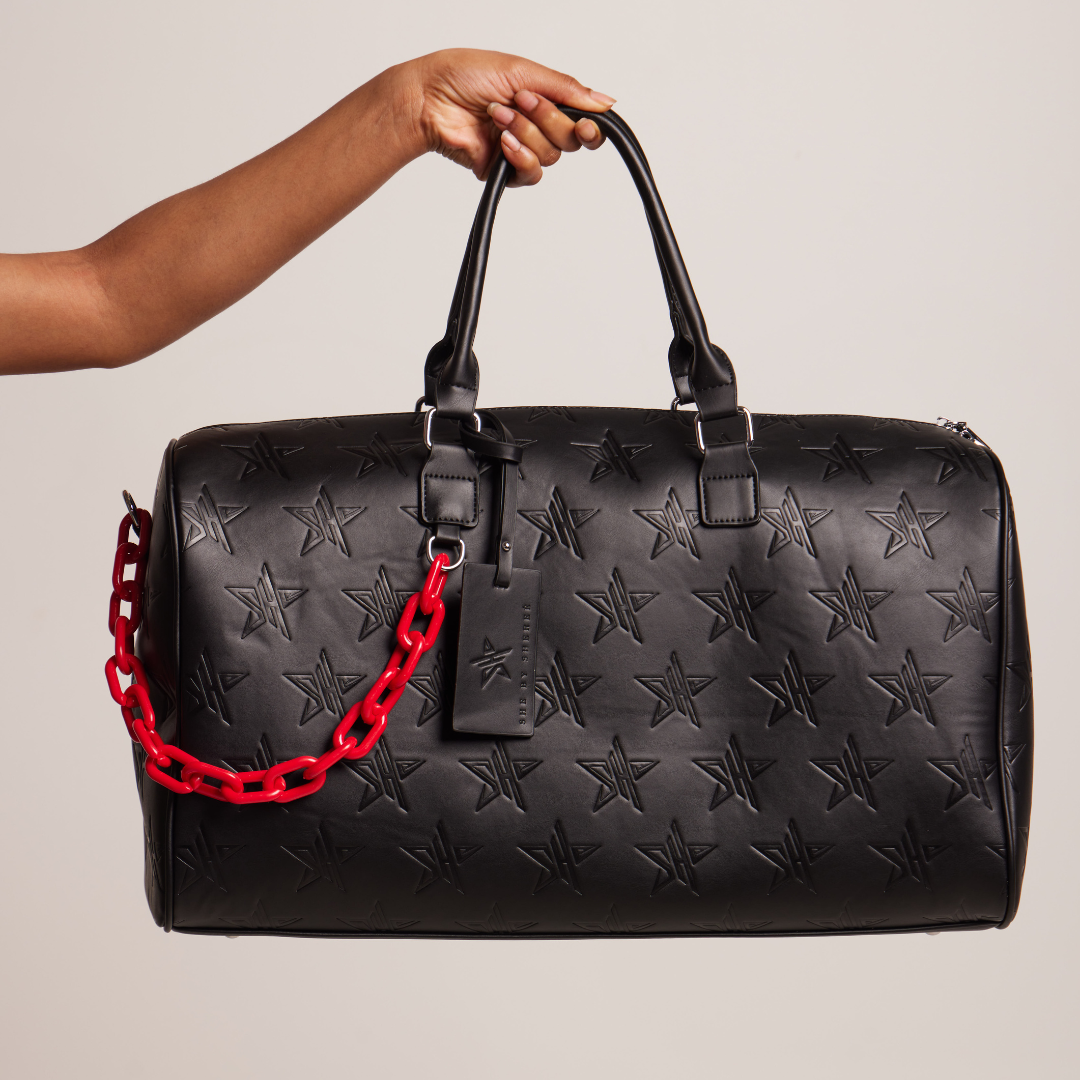 Shree leather top travel bag