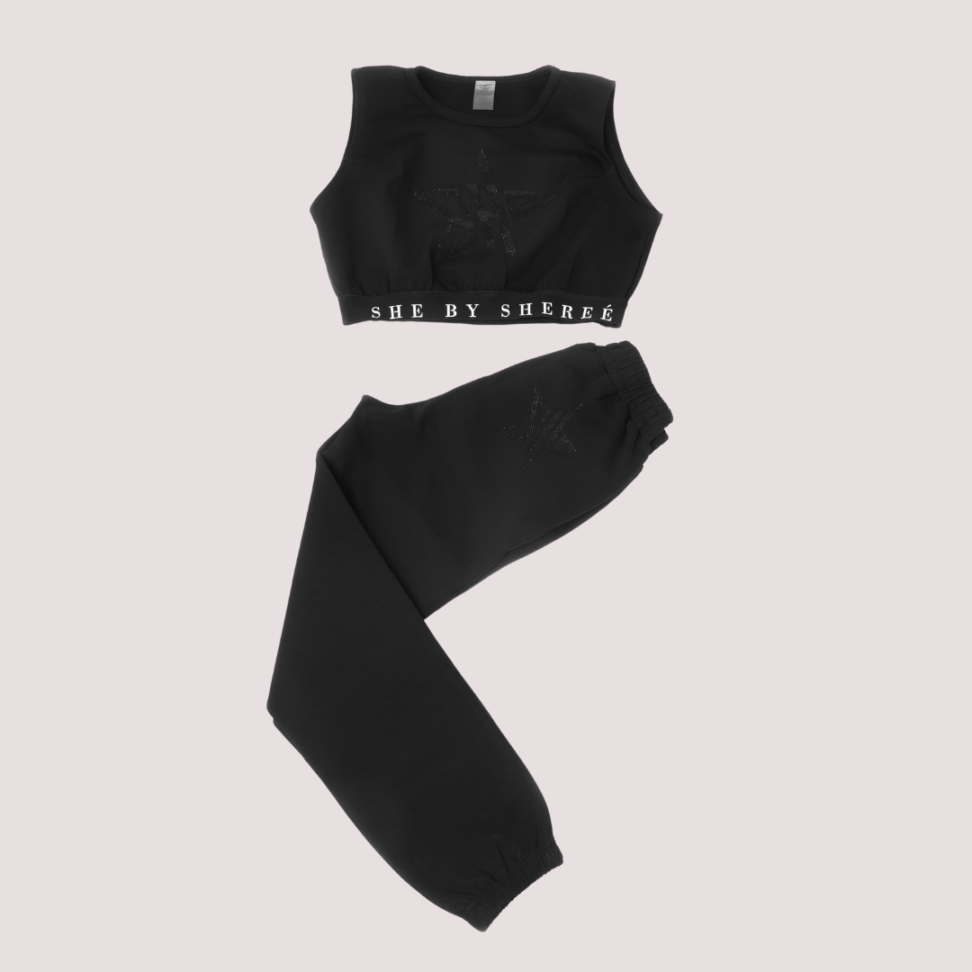 Black Swan Crop Top