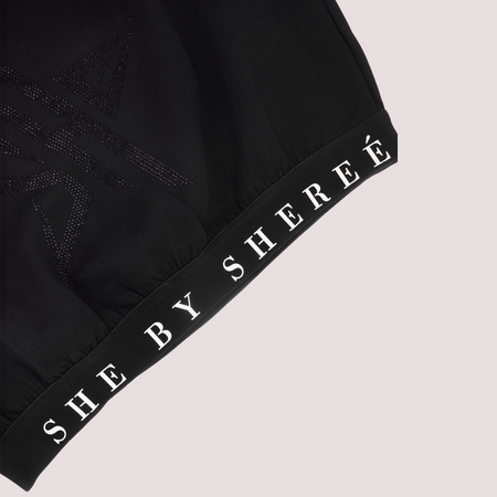 Black Swan Crop Top