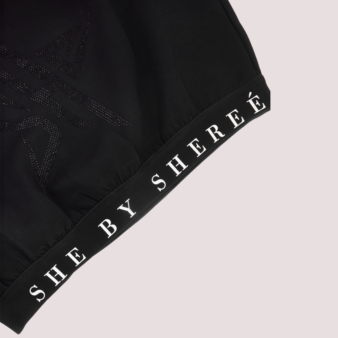Black Swan Crop Top