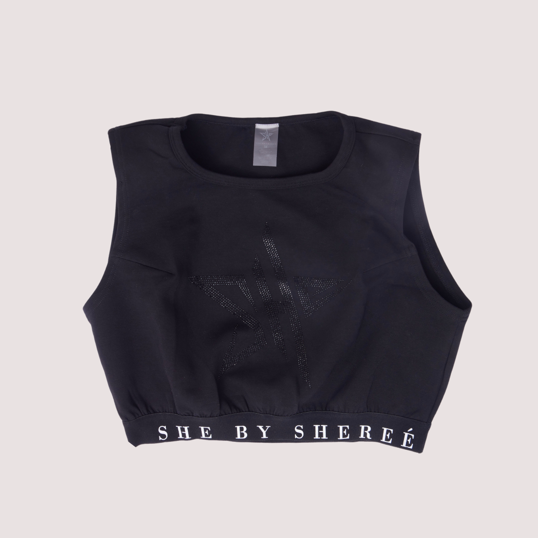 Black Swan Crop Top