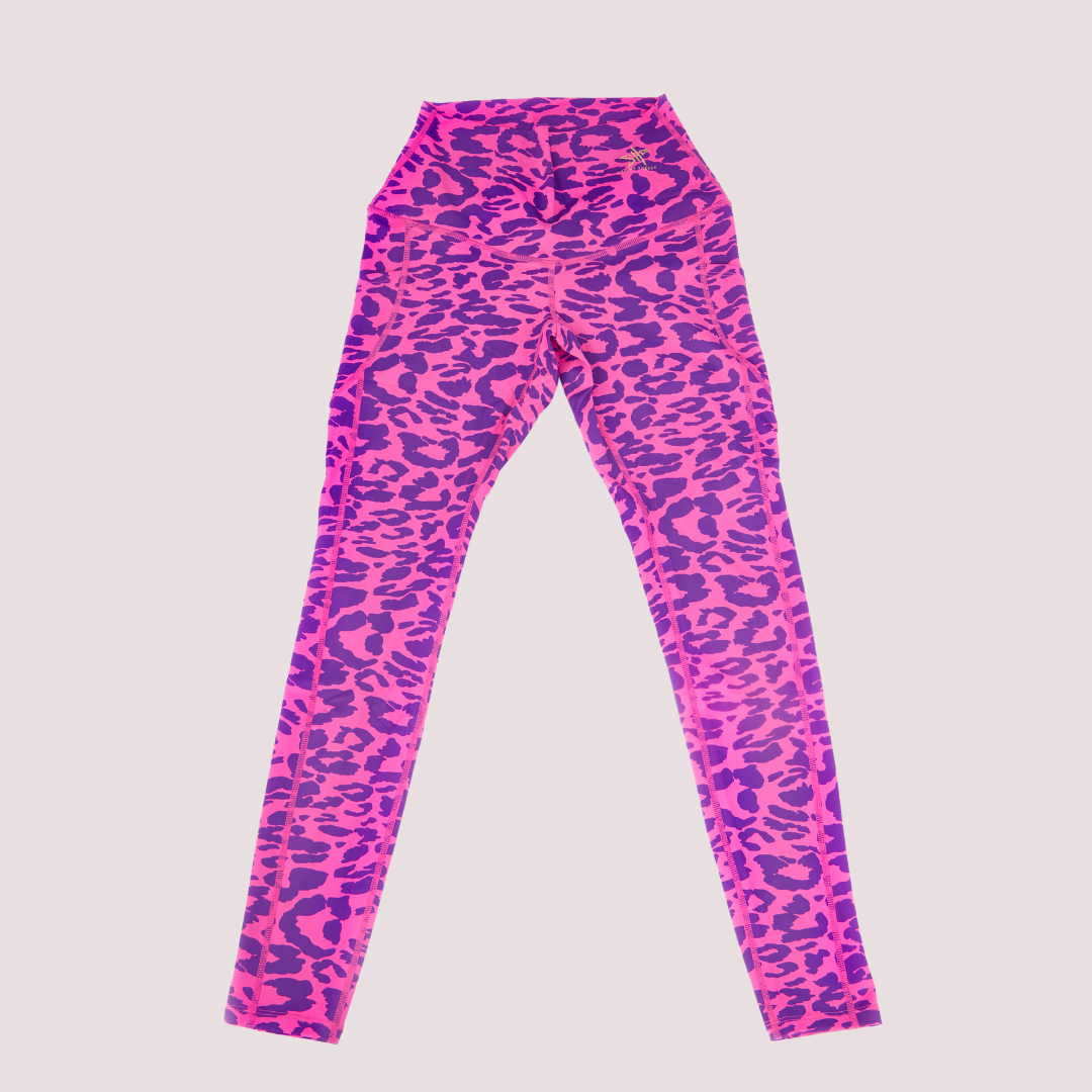【WONDER WONDER】[Brushed Lining] Leopard Chiffon Jogger PT WONDER WONDER】[Brushed Lining] Leopard Chiffon Jogger PT