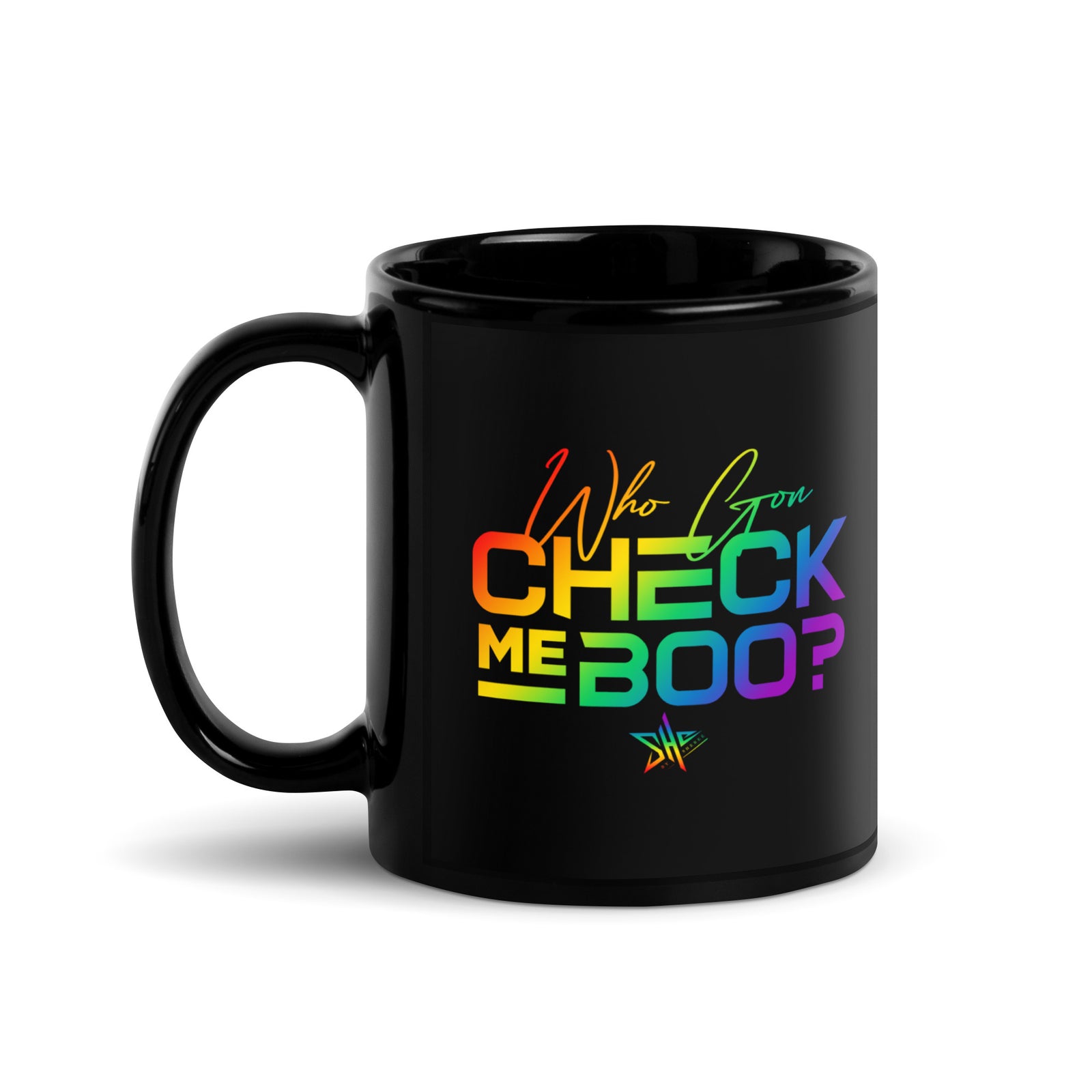 WGCMB? Pride Glossy Mug - Black