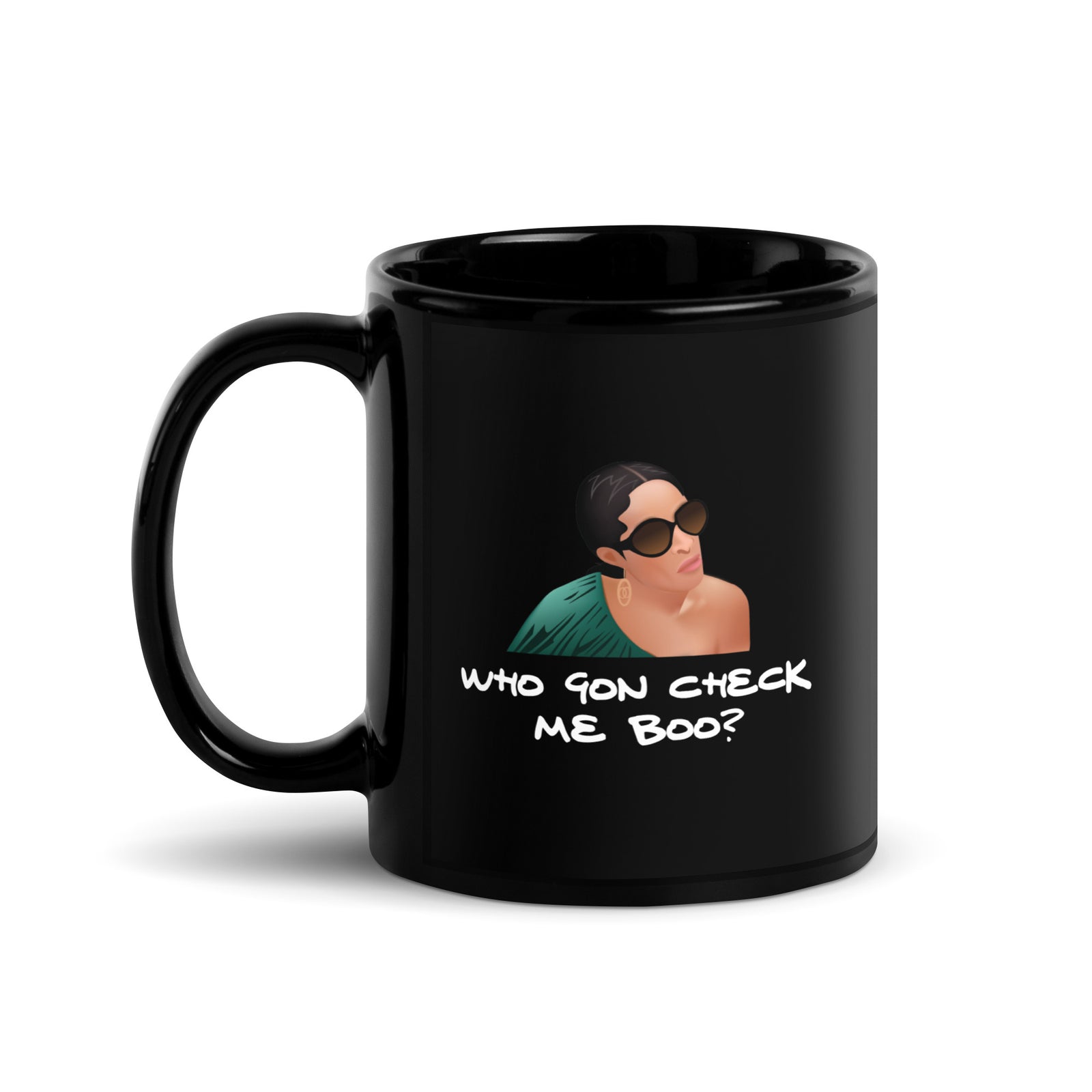 WGCMB? Glossy Mug - Black