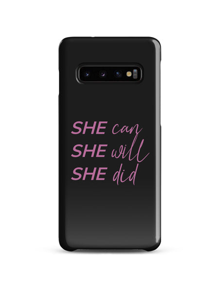 SHE Can Samsung Case