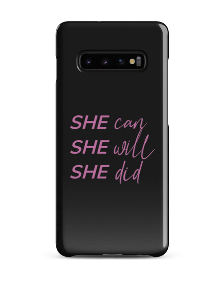 SHE Can Samsung Case