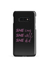 SHE Can Samsung Case