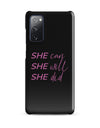 SHE Can Samsung Case