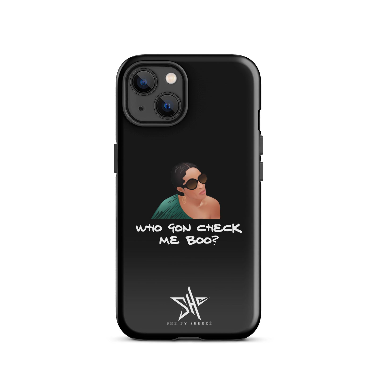 WGCMB? iPhone Case - Black