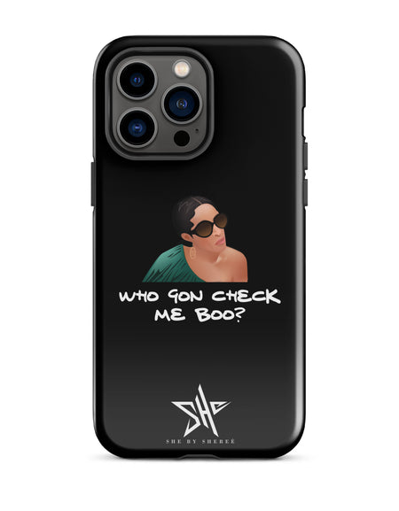 WGCMB? iPhone Case - Black