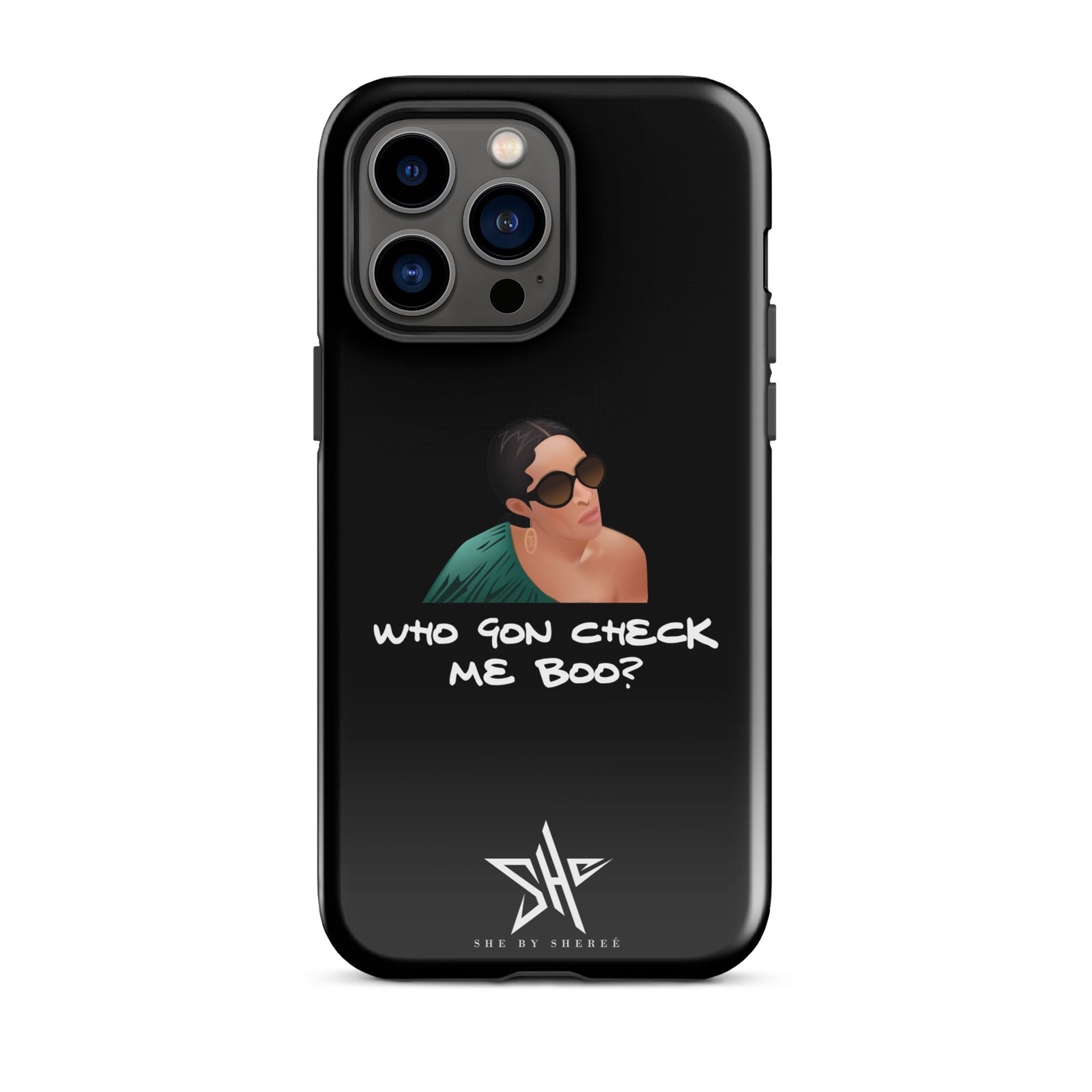 WGCMB? iPhone Case - Black