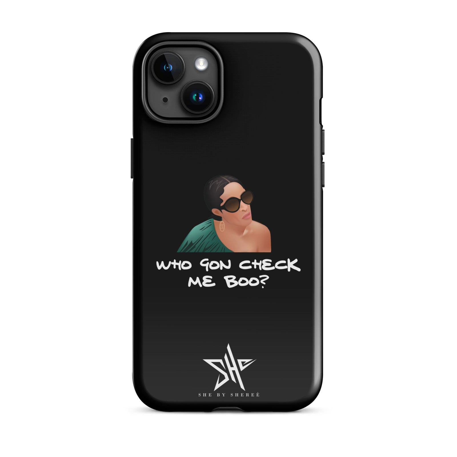 WGCMB? iPhone Case - Black