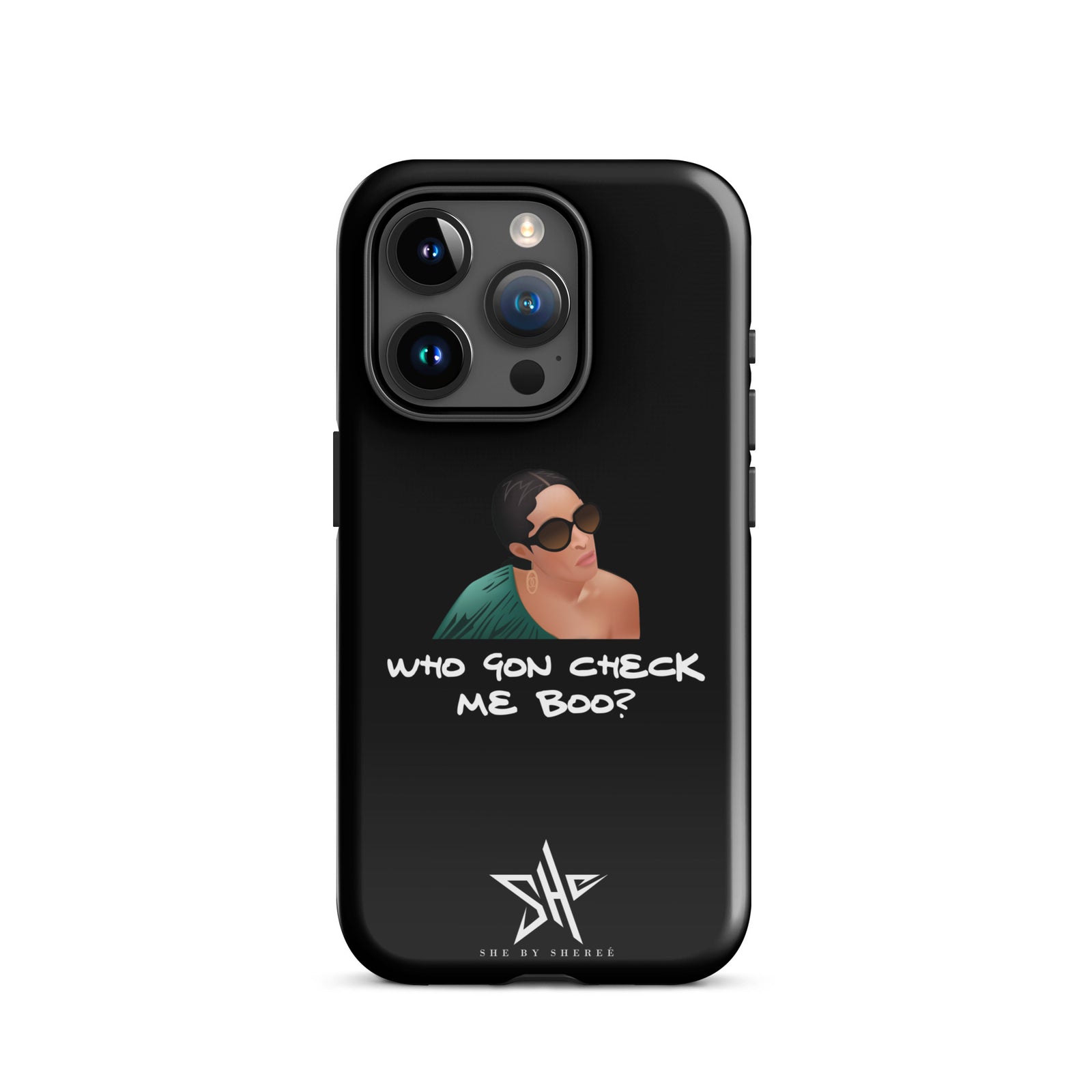 WGCMB? iPhone Case - Black