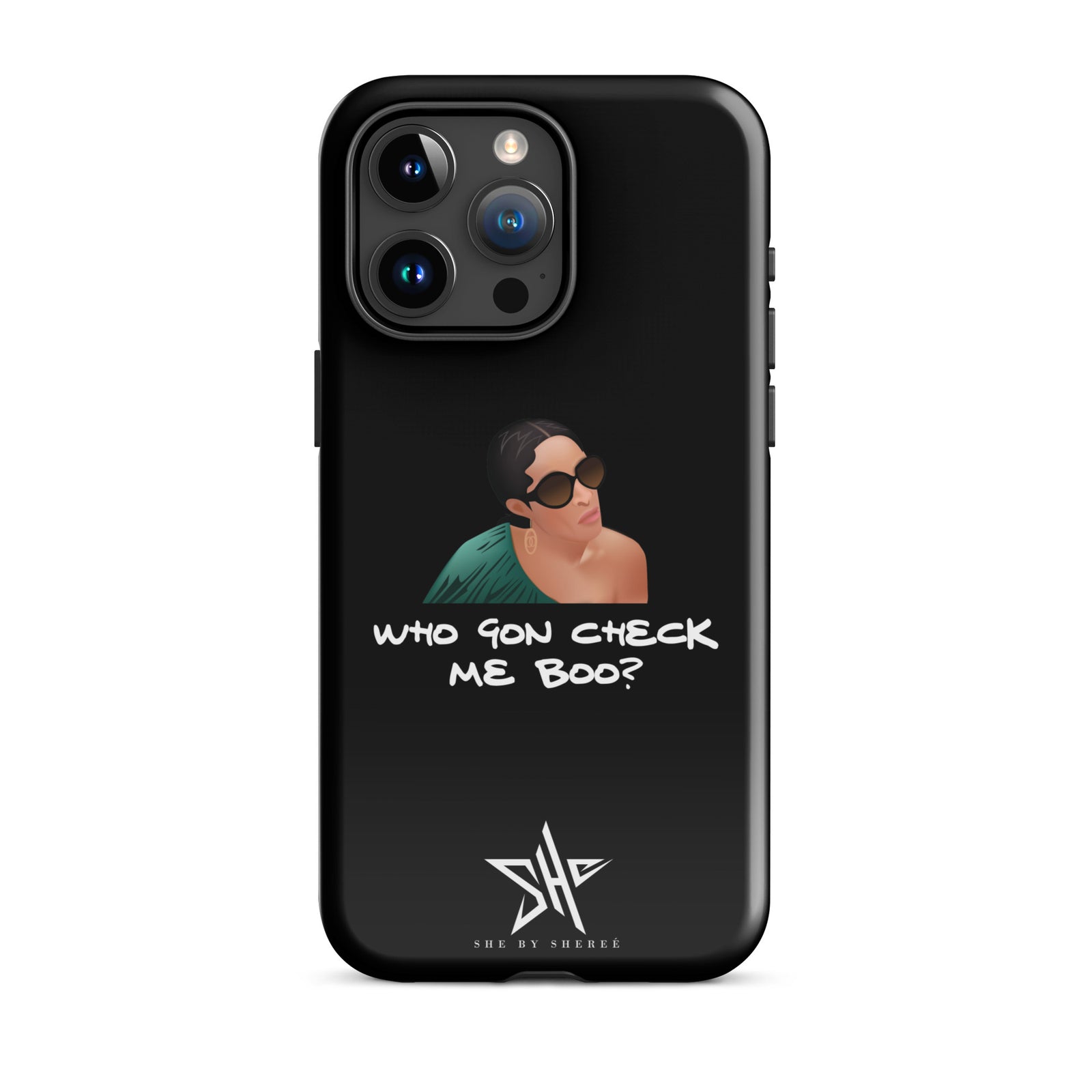 WGCMB? iPhone Case - Black