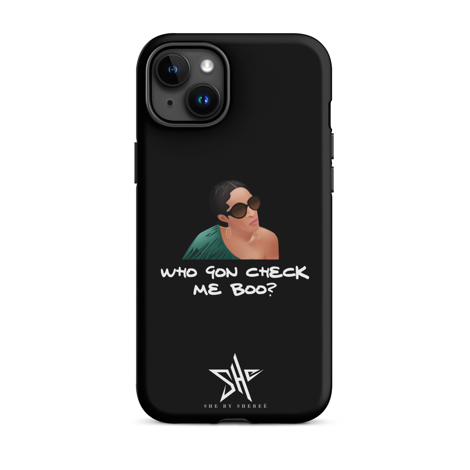 WGCMB? iPhone Case - Black