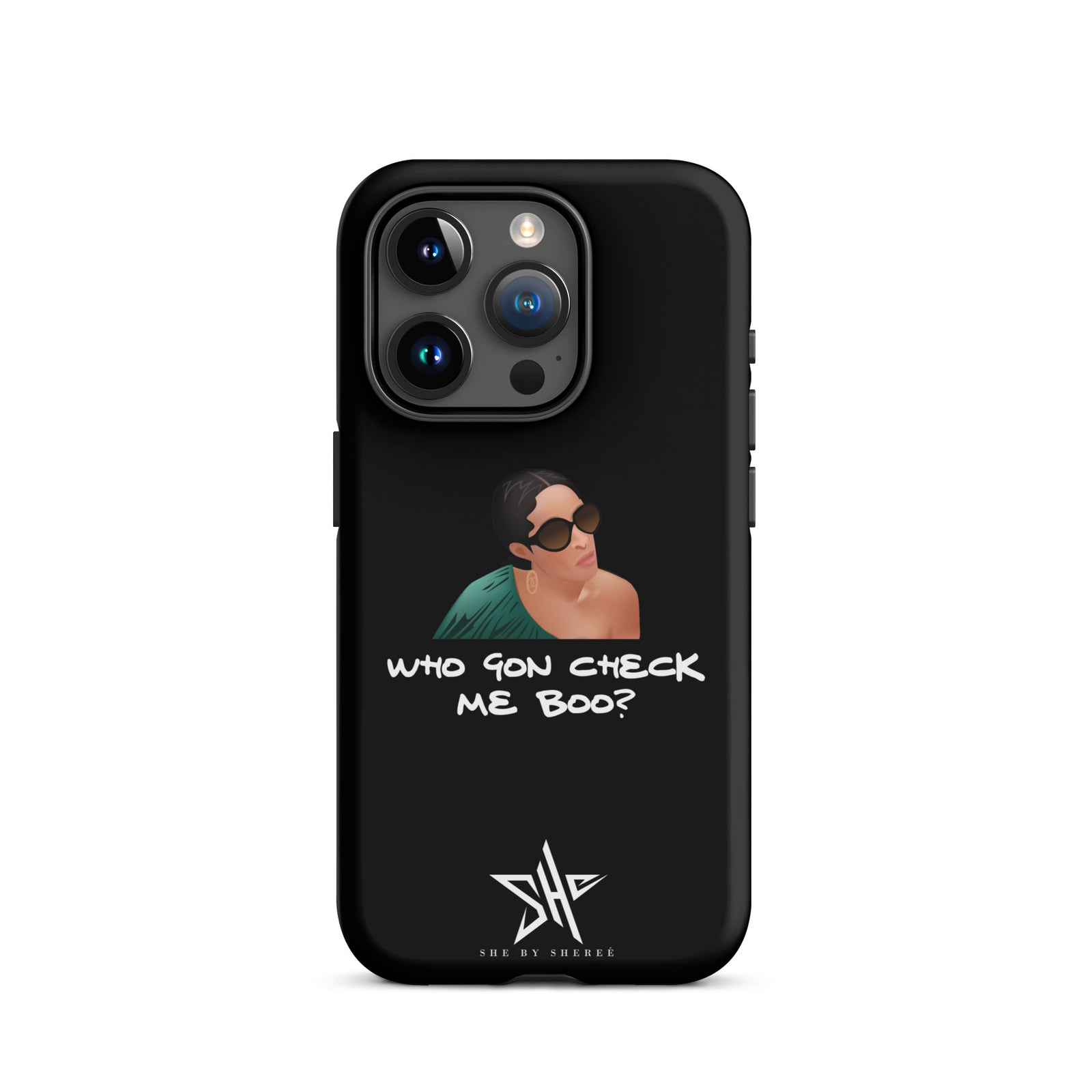 WGCMB? iPhone Case - Black