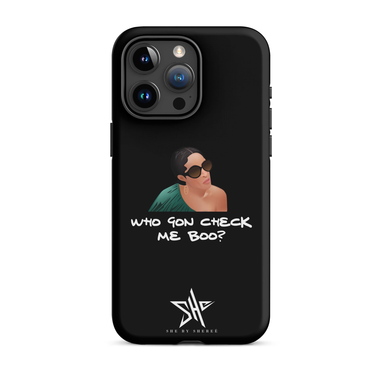 WGCMB? iPhone Case - Black