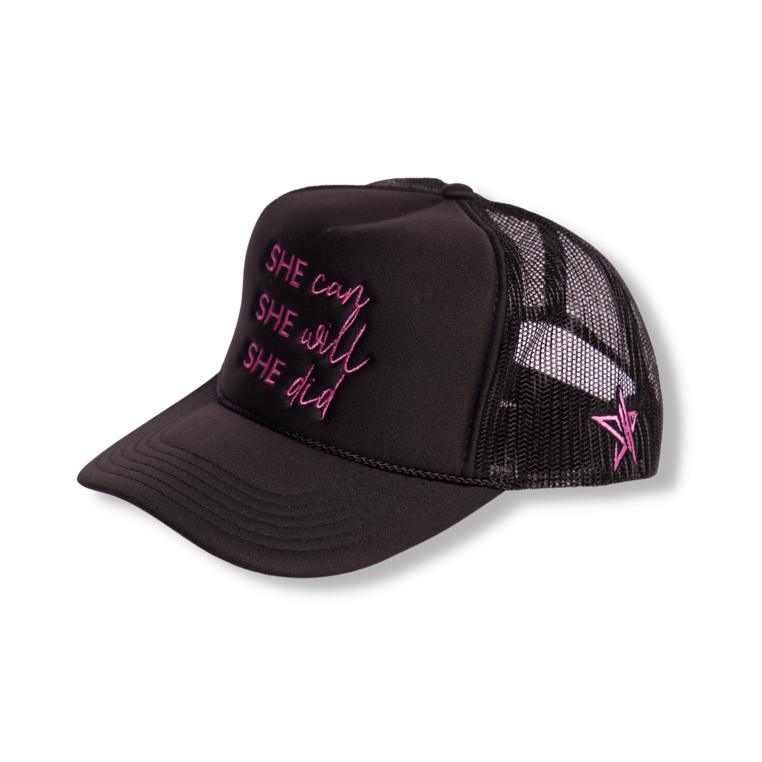 SHE Can Trucker Hats
